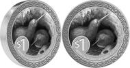 Neuseeland 1 NZD 2025 Silver coin 1 oz Kiwi 2025 Specimen Finish blister... 68.92 £  +  14.73 £ shipping