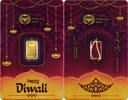 Polen  Gold bar 1 gram Germania Mint Diwali Dold Bar Stempelglanz 99.48 £  +  14.73 £ shipping