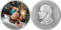 Kanada 5 Kanadische Dollar Silver coin 1 oz Sinful Elegance Color 2026 Canada Silver Coin 999 -