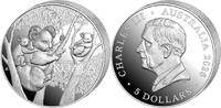 Australien 5 Dollar 1 oz Silver Coin – RAM Koala 2026 – High Relief Proof – Royal Australian Mint -