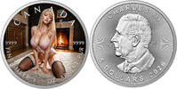 Kanada 5 Kanadische Dollar Silver coin 1 oz Fireplace Warmth Color 2026 Canada Silver Coin 999 -
