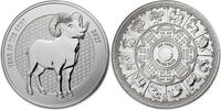 Vereinigte Staaten Silver medal 1 oz Lunar Year of the Goat 2027 Series 2 Silver 999 -