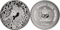 Samoa 2 Tala Silver coin 1 oz Samoa Seahorse BU 2026 Silver Coin 999 -