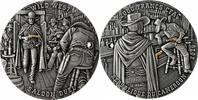 Cameroon 2000 Francs CFA Silver coin 2 oz Cameroon Wild West Saloon Duel 2026 High Relief Antique Finish -