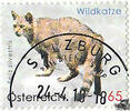 Österreich Österreich 2010 o - € 0,65 - Tierschutz - Wildkatze -