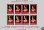 Österreich Österreich 2007 **, 8x1,25€ Liechtenstein Museum Wien'' KLBG -