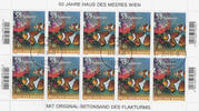 Österreich Österreich 2007 **, 10x0,55€ 50 Jahre Haus des Meeres'' KLBG -