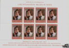 Österreich Österreich 2008 **, 8x1,25€ Liechtenstein Museum Wien'' KLBG -