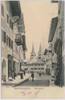 Deutschland Ansichtskarte Berchtesgaden Marktplatz, Gasthof zum Neuhaus 1910 -