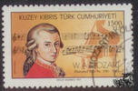 Türkisch-Zypern O 1991 - 200. Todestag W. A. Mozart -