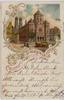 Deutschland Ansichtskarte München (Altstadt) Synagoge, Farblitho 1898 -