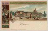Deutschland Sonderganzsache München, Kraft-und Arbeitsmaschinenausstellung, Farblitho 1898 -
