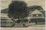 Deutschland Ansichtskarte München, Ausstellung 1908, Hof der Nahrungsmittelabteilung -