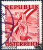 Österreich o 1946 - Antifa-Austellung 1+1 Schilling -