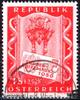 Österreich Österreich 1956 o - 1 S + 25 Gr - Tag der Briefmarke 1956 -