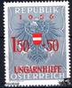 Österreich Österreich 1956 o - 1,50 S + 50 Gr - Ungarnhilfe -