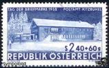 Österreich Österreich 1958 o, S 2,40 + Gr. 60 - Tag der Briefmarke -