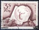 Österreich Österreich o 1960 - 3 S + 70 Gr., Tag der Briefmarke 1960 -