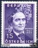 Österreich Österreich ** 1962 - 1 S - 100. Todestag von Johann Nepomuk Nestroy -
