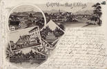 Deutschland Ansichtskarte Bad Aibling 1896 -