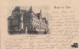 Deutschland Ansichtskarte Ulm Saalbau 1898 -