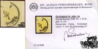 1 Kreuzer Maschinenpapier - Nr.1MIII -