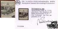 2 Kreuzer Handpapier - Nr.2HIa -