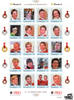 Marken.Edition 20 XX. Olympische Winterspiele 2006 - Österreich Klbg. mit personalisierten Marken -