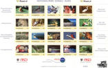 Marken.Edition 20 Nationalpark Donau-Auen - Österreich Klbg. mit personalisierten Marken -