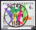 Österreich Österreich o 1995 - 6 Sch., 50 Jahre österreichische Turn- u Sportunion -
