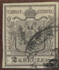 2 Kreuzer Handpapier - Nr.2HIa -