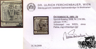 2 Kreuzer Maschinenpapier - Nr.2MIIIb -