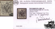 2 Kreuzer Maschinenpapier - Nr.2MIIIb -