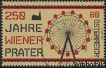 Österreich o 2016 € 0,80 - 250 Jahre Wiener Prater -