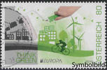 Österreich o 2016 € 0,80 - EUROPA 2016 - Think Green -