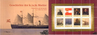 Österreich Geschichte der k.(u.)k. Marine - 2008, Marken.Buch -