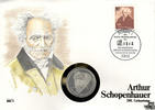 Deutschland 10 Mark Numisbrief - 200. Geburtstag Arthur Schopenhauer Variante 2 -