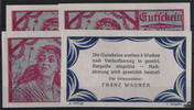 Österreich 30, 50, 75 und 90 Heller - Rindlberg, 2. Auflage -I. Ausgabe -
