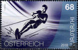 Österreich ** 2018 € 0,68 - Sport und Wasser - Wasserski -