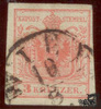 3 Kreuzer Maschinenpapier - Nr.3MIa -