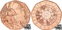 Österreich 5 Euro 5 Euro 2019 - Frühlingserwachen -