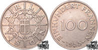Deutschland 100 Franken 100 Franken 1955 - Saarland -