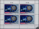 Österreich Österreich 2002 o, 4 x € 3,27 - Euro Einführung, Klbg. -