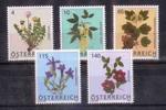 Österreich ** 2007 - 5 Werte Blumen -