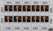 Österreich Österreich ** 2009 - 10 x 0,65 € Joseph Haydn Kleinbogen -
