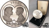 Grossbritannien 25 Pfund 25 Pfund 1986 - Königliche Hochzeit - im Etui -