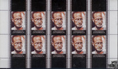 Österreich Österreich Kleinbogen ** 2009 - 10 x 0,55 € Österreicher in Hollywood -