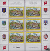 Österreich 2011 Klbg. ** - 6 x € 2,72 + € 1,36 - Tag der Briefmarke -