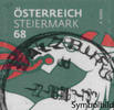 Österreich o 2017 € 0,68 - Steirisches Wappen, Pantherkopf -