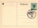 Deutschland Postkarte: Des Führers Geburtstag 1938 -